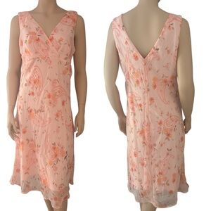 Vintage Y2K Fairycore Paisley Sheer Whimsical Chiffon Flowy Dress